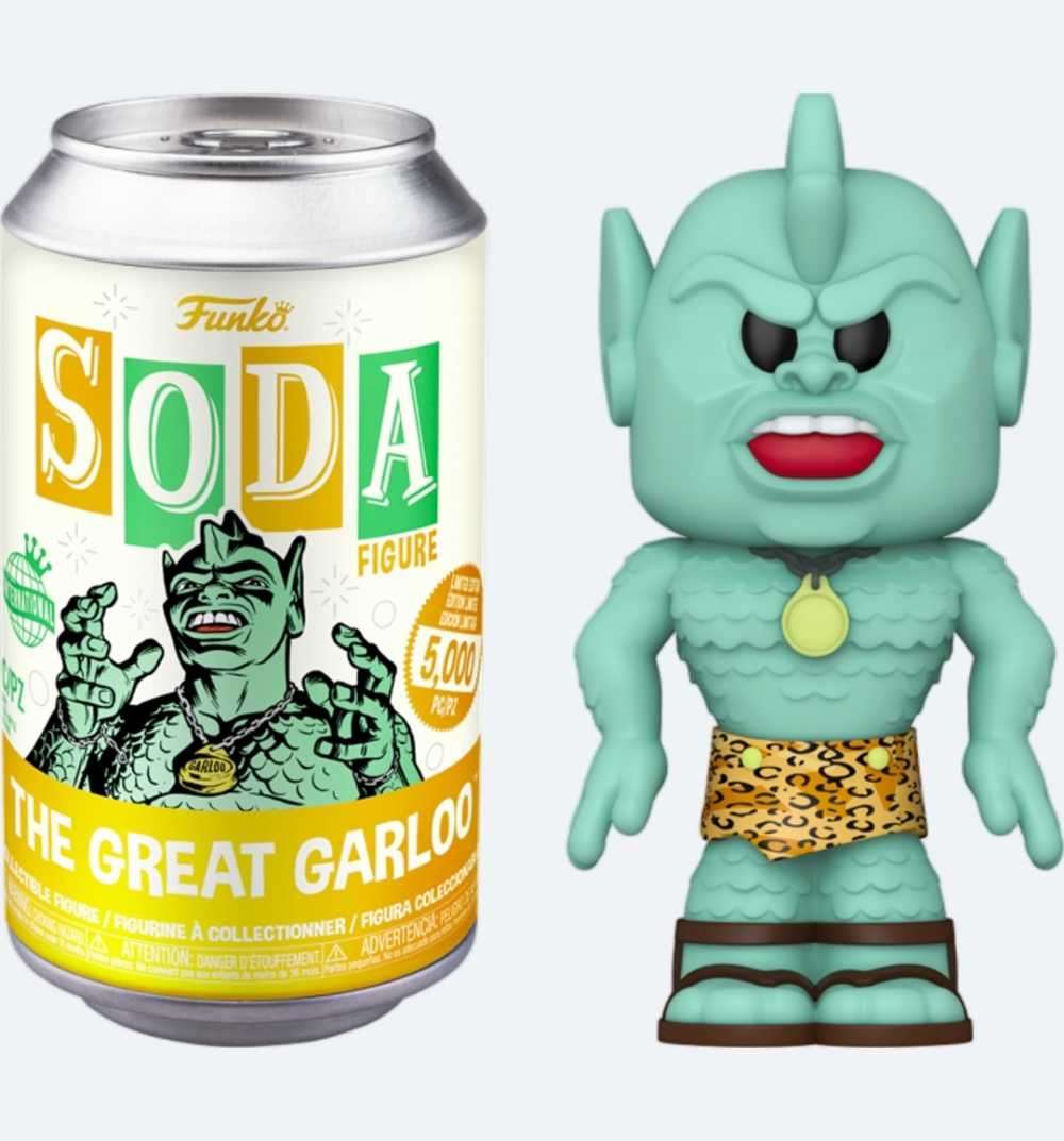 GARLOO - LIMITED EDITION FUNKO SODA FIGURINE AND COLLECTIBLE CAN