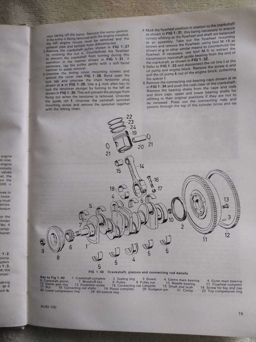 Kenneth Ball AUDI 100 OWNERS WORKSHOP MANUAL