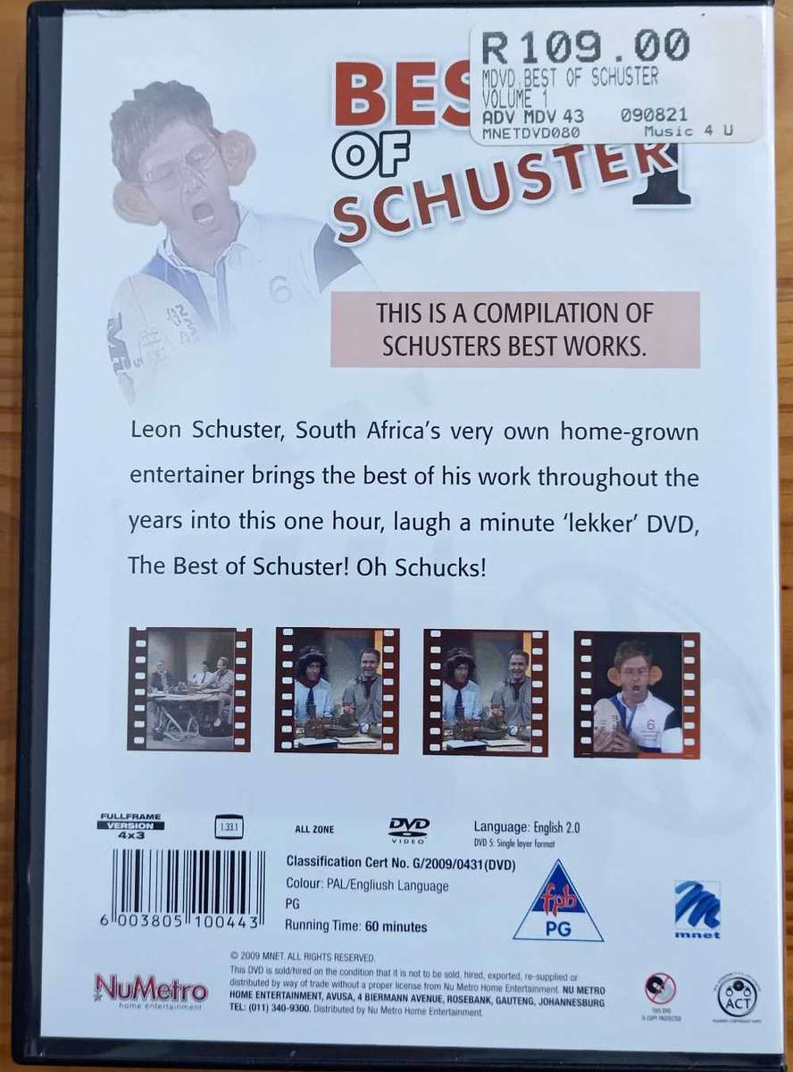 Best of Leon Schuster DVD Movie