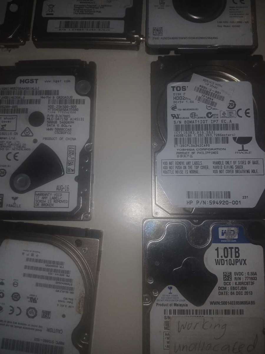 Various laptop drives for sale