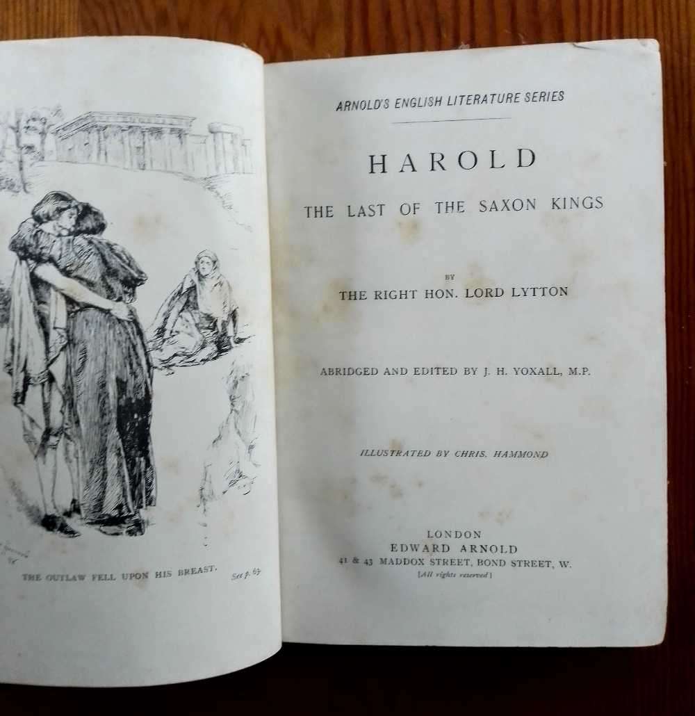 Harold: The Last of the Saxon Kings by Lord Lytton
