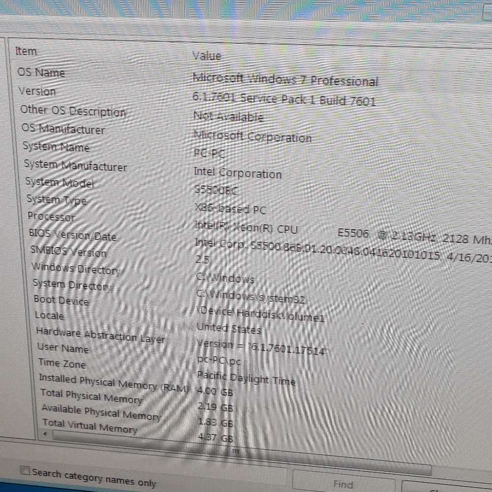 Unique Double CPUs Xeon pc. 1TB storage 4GB memory.
