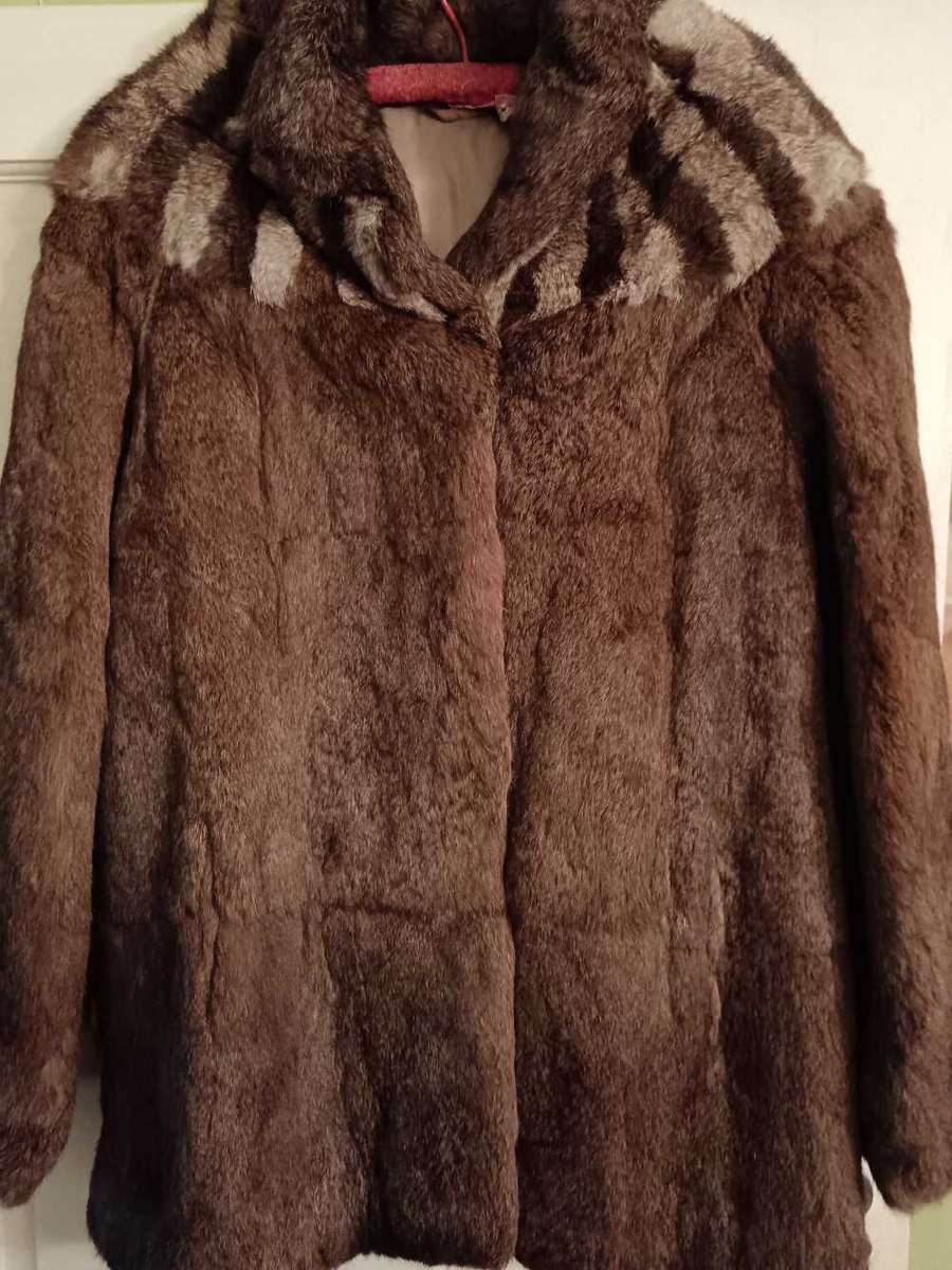 Vintage Mink 2 Tone Fur Jacket Made in Germany - Relisted Due to Non payment