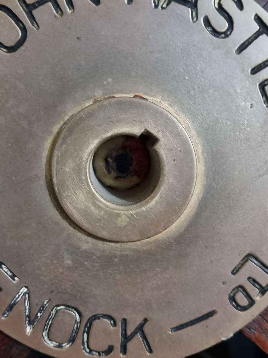 *** Antique not a replica or modern 76 cm original John Hastie and co ltd, Scotland, ships wheel ***