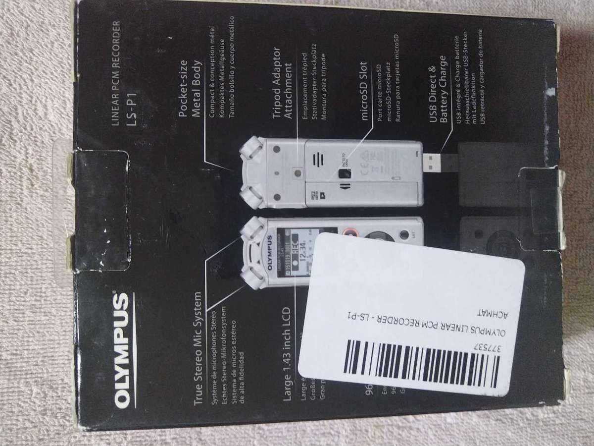 Olympus LS-P1 Linear PCM Recorder