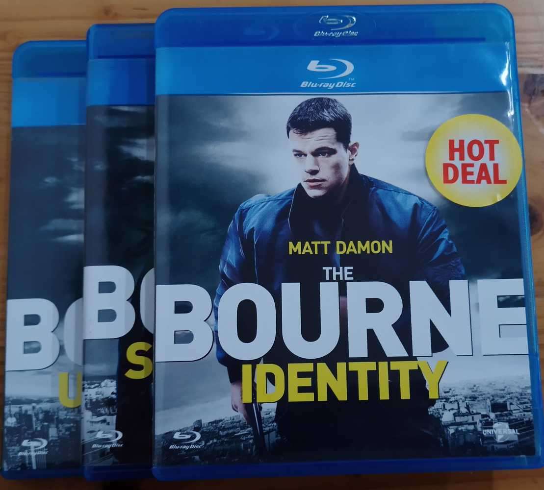 The Bourne Trilogy on Blu-ray