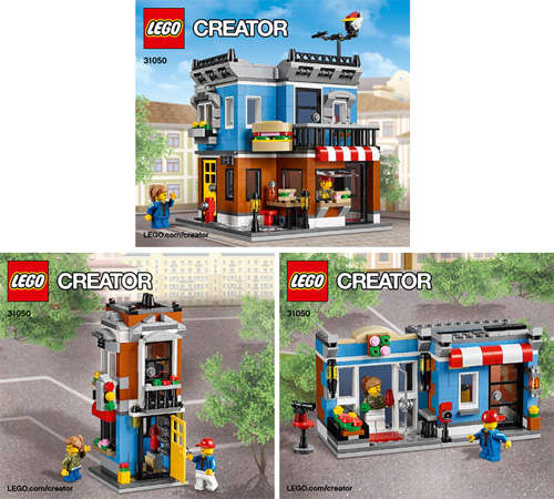 Lego Used (Instruction Booklet/s) - Creator 31050 Corner Deli