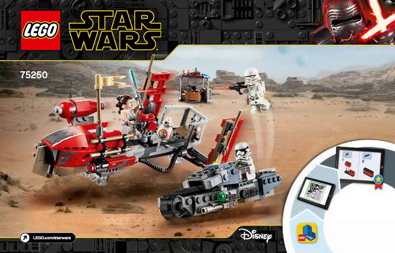 Lego Used (Instruction Booklet/s) - Star Wars 75250 Pasaana Speeder Chase
