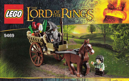 Lego Used - The Lord of the Rings 9469 Gandalf Arrives (Instruction Booklet/s)