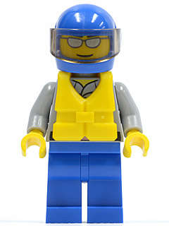 Lego (U) ~ Coast Guard City - Rescuer Helmet