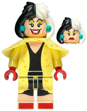 Lego NEW- Cruella de Vil Disney 100 (Minifigure Only)