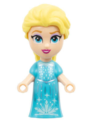 Lego (N) ~ Elsa - Micro Doll Medium Azure Dress~