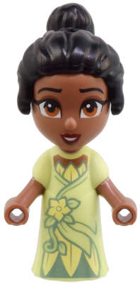 Lego (N) ~ Tiana (Medium Brown) - Micro Doll~