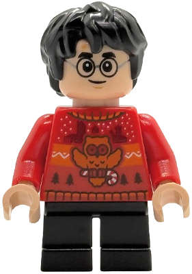 Lego (N) ~ Harry Potter - Red Holiday Sweater Black Short Legs~