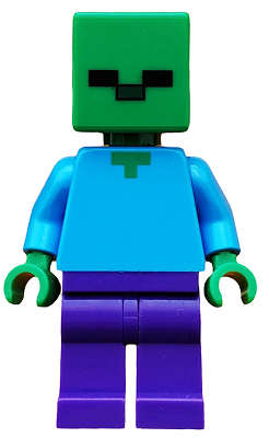 Lego NEW- Zombie - Dark Purple Legs