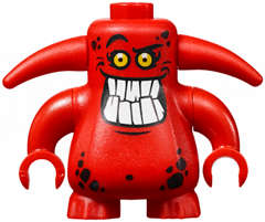 Minifigures - Scurrier - 10 Teeth - Original Lego