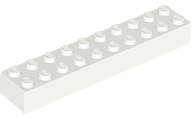 Lego (U) ~ Brick 2 x 10 ~ [White]