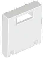 Lego Used - Container Box 2 x 2 x 2 Door with Slot~ [White]