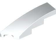 Lego (N) ~ Wedge 4 x 1 Left ~ [White]
