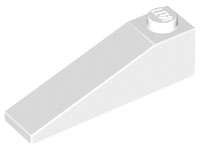 Lego (U) ~ Slope 18 4 x 1 ~ [White]