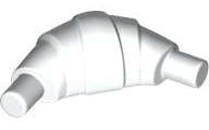 Lego (N) ~ Croissant with Flat Ends ~ [White]