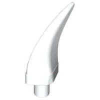 Lego (N) ~ Barb / Claw / Horn / Tooth - Medium ~ [White]