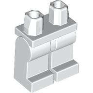 Lego (N) ~ Hips and Legs Plain ~ [White]