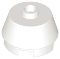 Lego (N) ~ Cone 2 x 2 Truncated ~ [White]