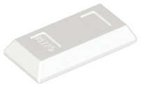 Lego NEW - White Minifigure Utensil Ingot / Bar