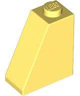 Lego (N) ~ Slope 65 2 x 1 x 2 ~ [Bright Light Yellow]