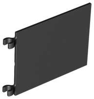 Lego (N) ~ Flag 6 x 5 ~ [Black]