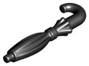 Lego NEW - Minifigure Utensil Umbrella Folded~ [Black]
