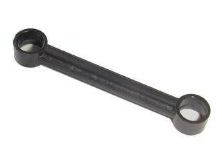 Lego (N) ~ Technic Link 1 x 6 without Stoppers ~ [Black]