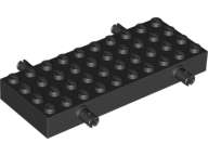 Lego (N) ~ Brick Modified 4 x 10 with 4 Pins ~ [Black]