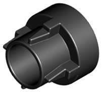 Lego (U) ~ Technic Driving Ring Extension ~ [Black]