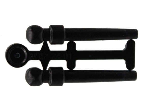 Lego NEW - Minifigure Utensil Wand 2 on Sprue~ [Black]