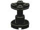 Lego (U) ~ Support 2 x 2 x 2 Stand with Blind Hole ~ [Black]