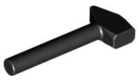 Lego NEW - Minifigure Utensil Tool Mallet / Hammer~ [Black]