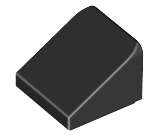 Lego (U) ~ Slope 30 1 x 1 x 2/3 ~ [Black]