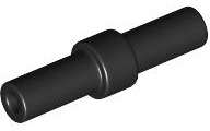 Lego (N) ~ Bar 2L with Stop Ring ~ [Black]