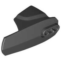 Lego (N) ~ Hero Factory Armor with Ball Joint Socket - Size 6 ~ [Black]