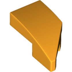 Lego (N) ~ Wedge 2 x 1 x 2/3 Left ~ [Bright Light Orange]