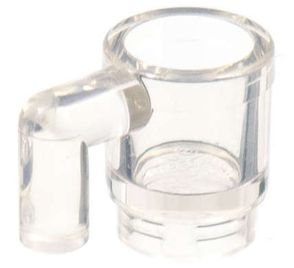 Lego USED - Trans-Clear Minifigure Utensil Cup