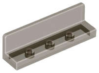 Lego (U) ~ Panel 1 x 4 x 1 ~ [Trans-Brown]