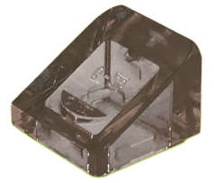 Lego (U) ~ Slope 30 1 x 1 x 2/3 ~ [Trans-Brown]