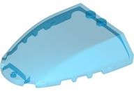Lego (N) ~ Windscreen 6 x 7 x 1 1/3 ~ [Trans-Dark Blue]