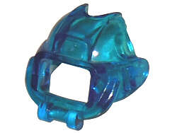 Lego USED - Trans-Dark Blue Minifigure Visor Underwater