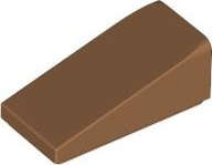 Lego (N) ~ Slope 18 2 x 1 x 2/3 ~ [Medium Nougat]