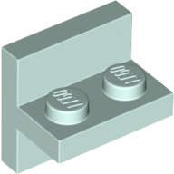 Lego (N) ~ Bracket 2 x 2 - 1 x 2 Centered ~ [Light Aqua]