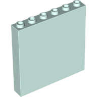 Lego (N) ~ Panel 1 x 6 x 5 ~ [Light Aqua]